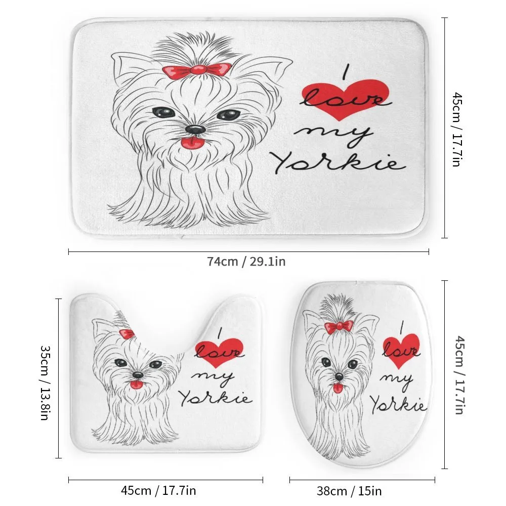 I Love My Yorkie Terrier — Detail 1