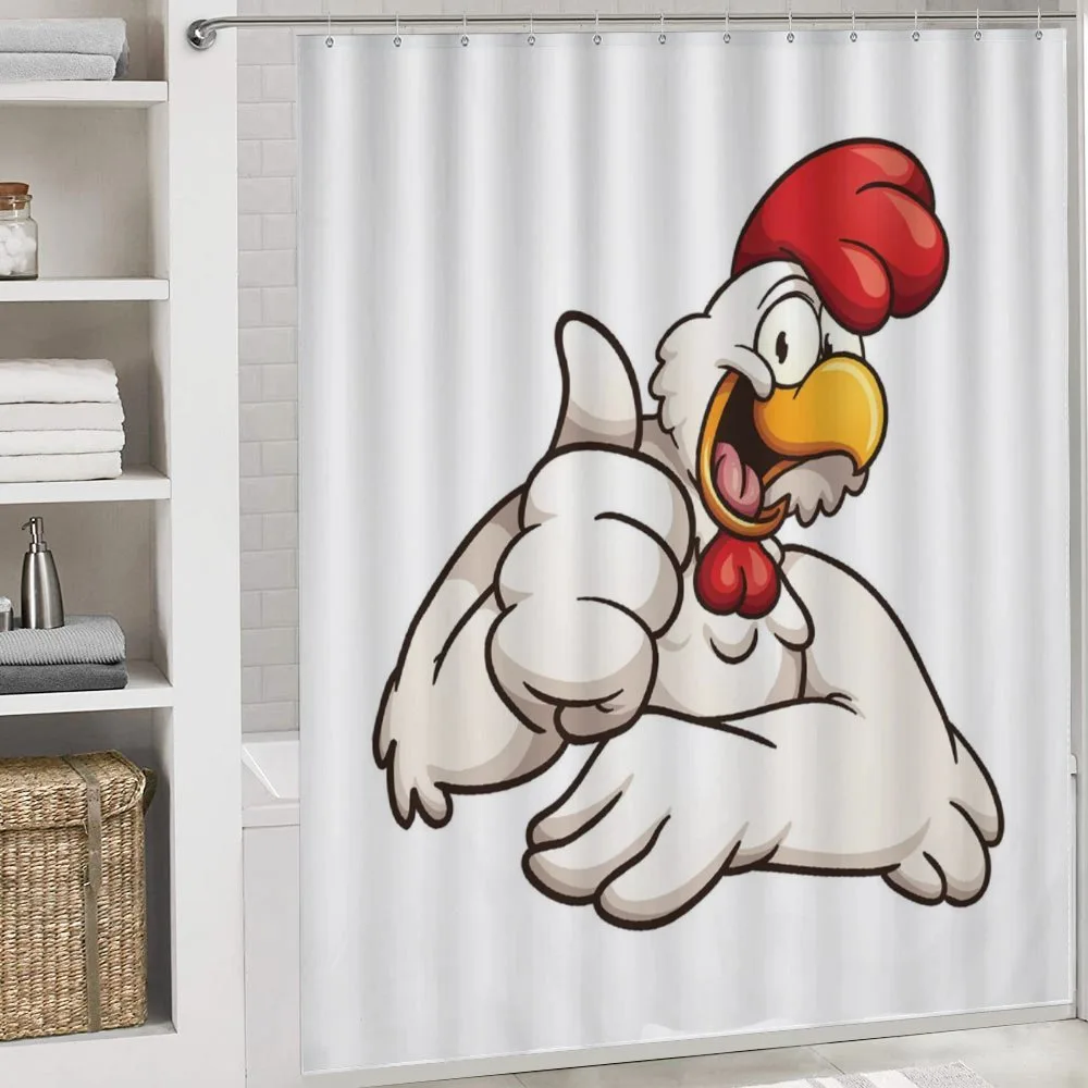 Joyous Cartoon Style Chicken — Detail 4