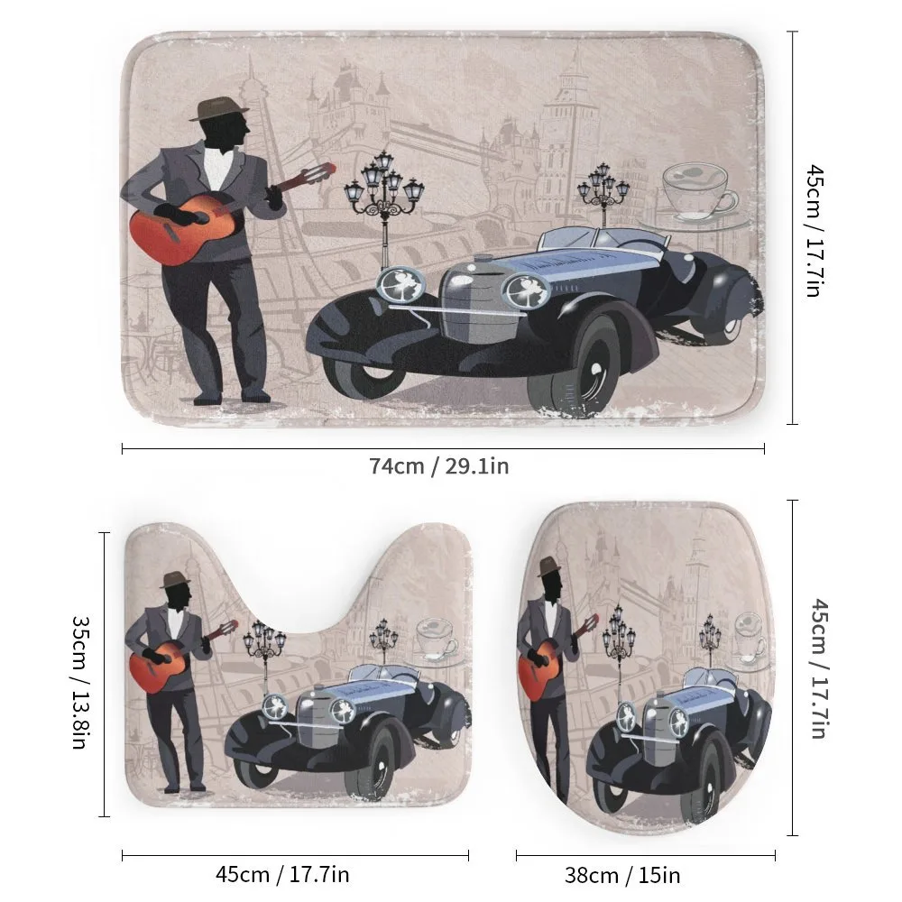 London and Paris Streets — Detail 1