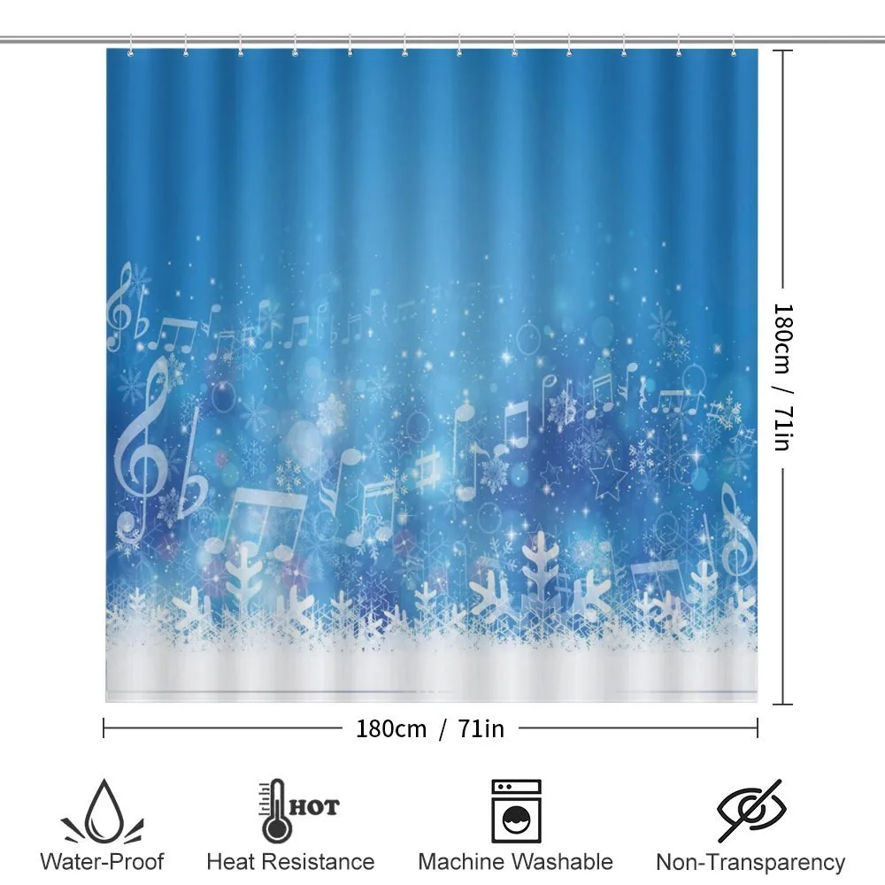 Music Notes Snowflakes — Detail 2