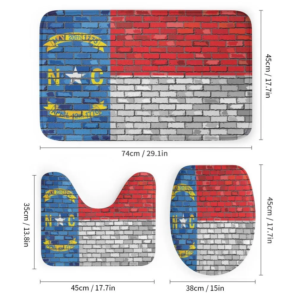 North Carolina Brick Wall — Detail 1