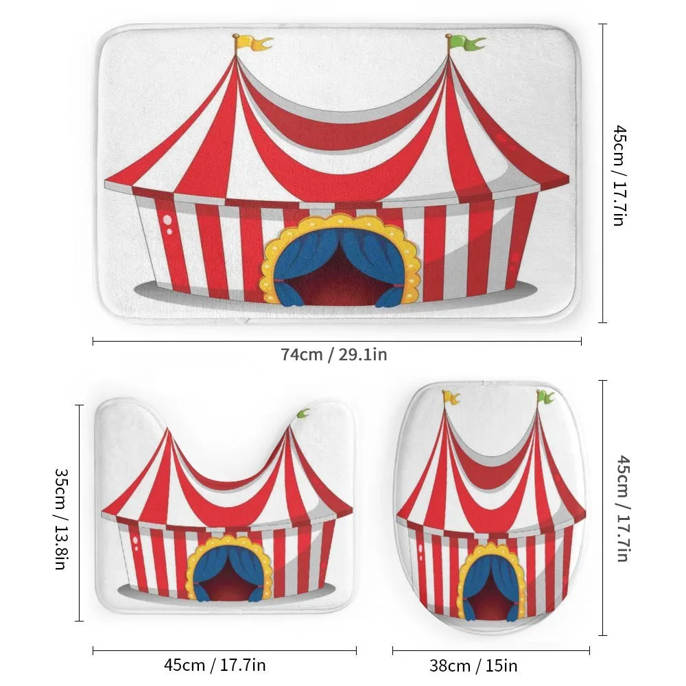 Nostalgic Circus Flag — Detail 1
