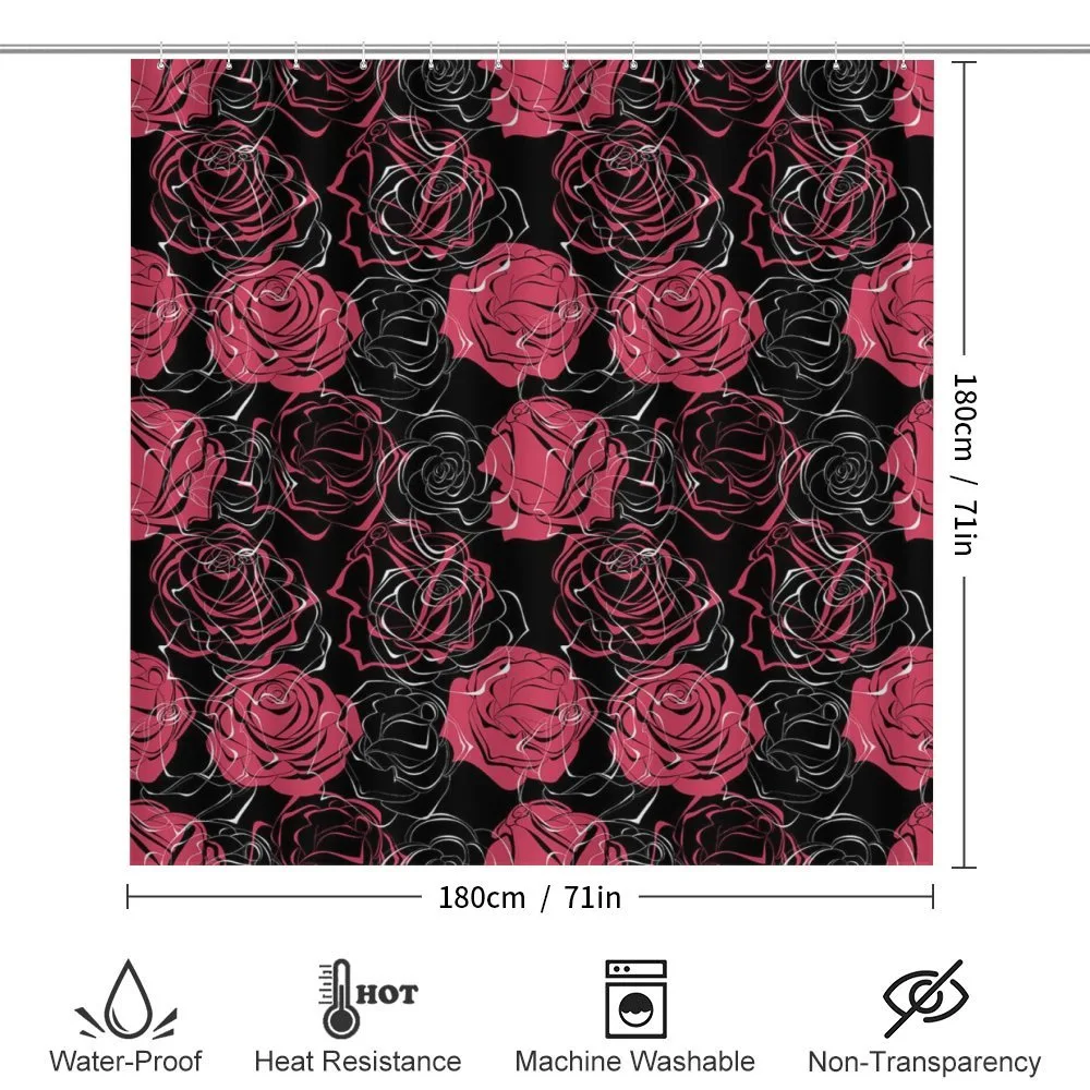 Ombre Rose Blooom Art — Detail 2