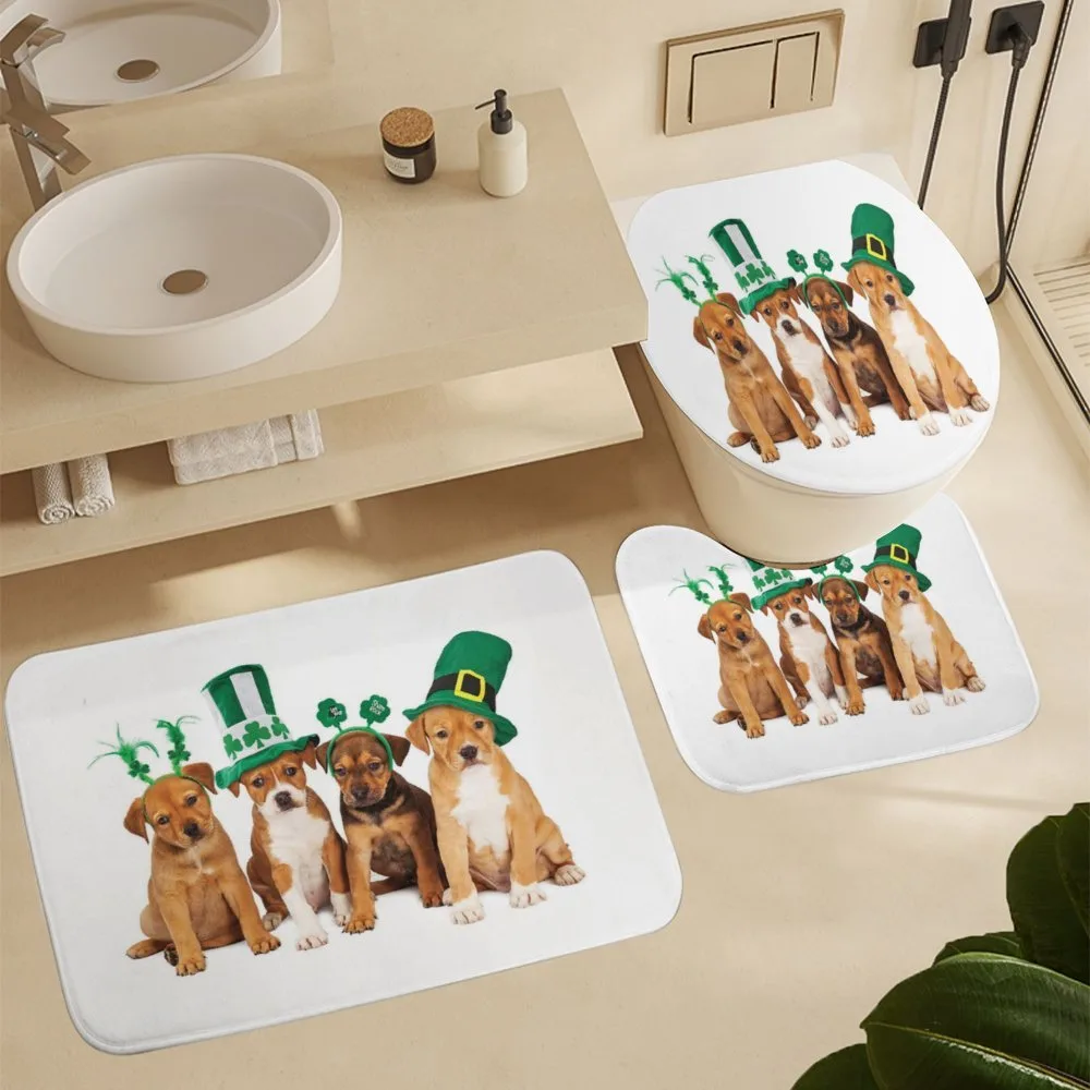 Puppies with Irish Hat — Detail 5