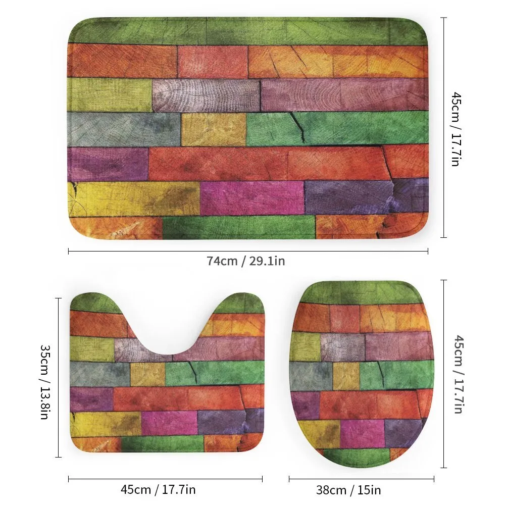 Rainbow Timber Art — Detail 1