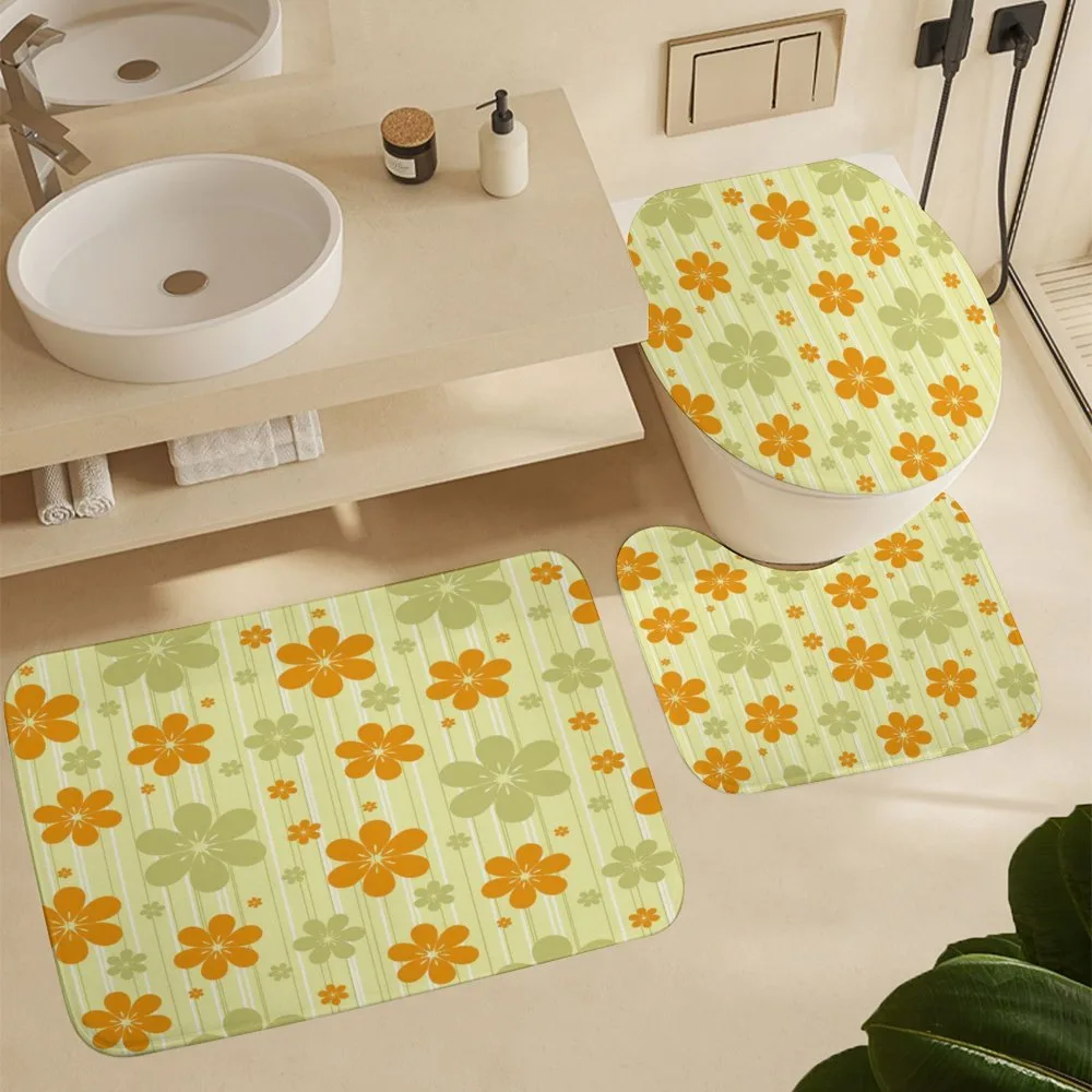 Retro Graphic Flowers — Detail 5