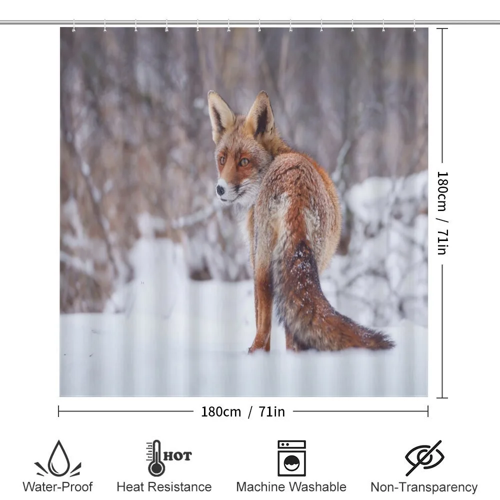 Snowy Country Furry Animal — Detail 2
