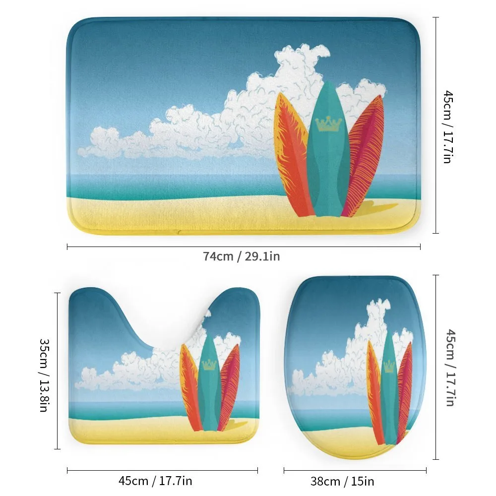 Surfboards on Coast — Detail 1