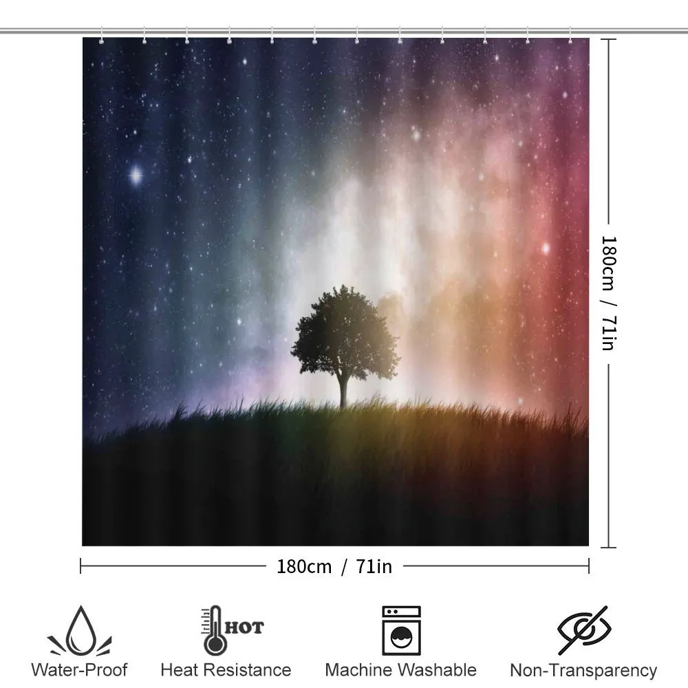 Tree in Field with Stars — Detail 2