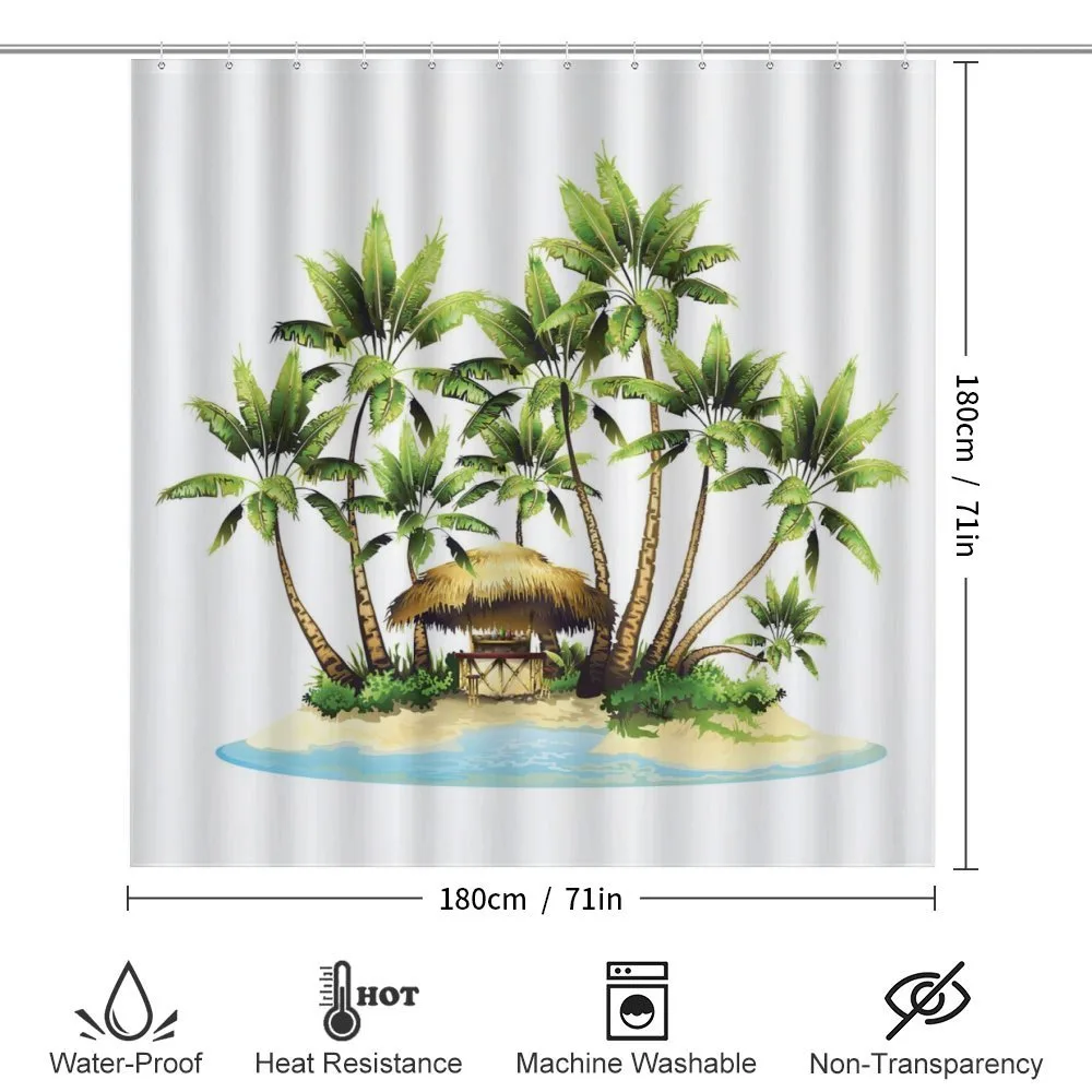 Trees and Bungalow Tiki Bar — Detail 2
