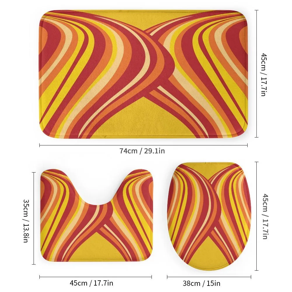 Wavy Stripes Abstract — Detail 1