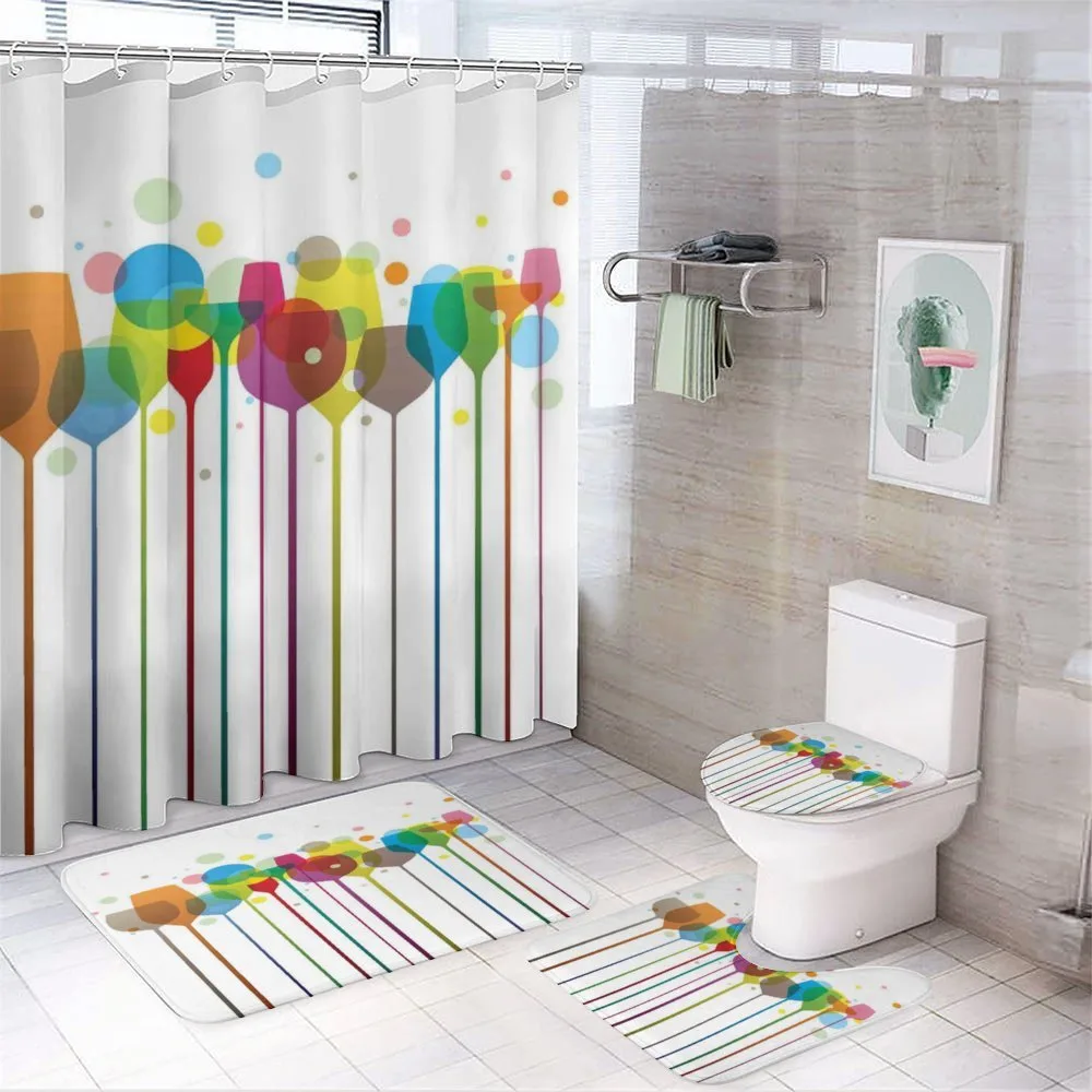 Wine Colorful Glasses — Your design
