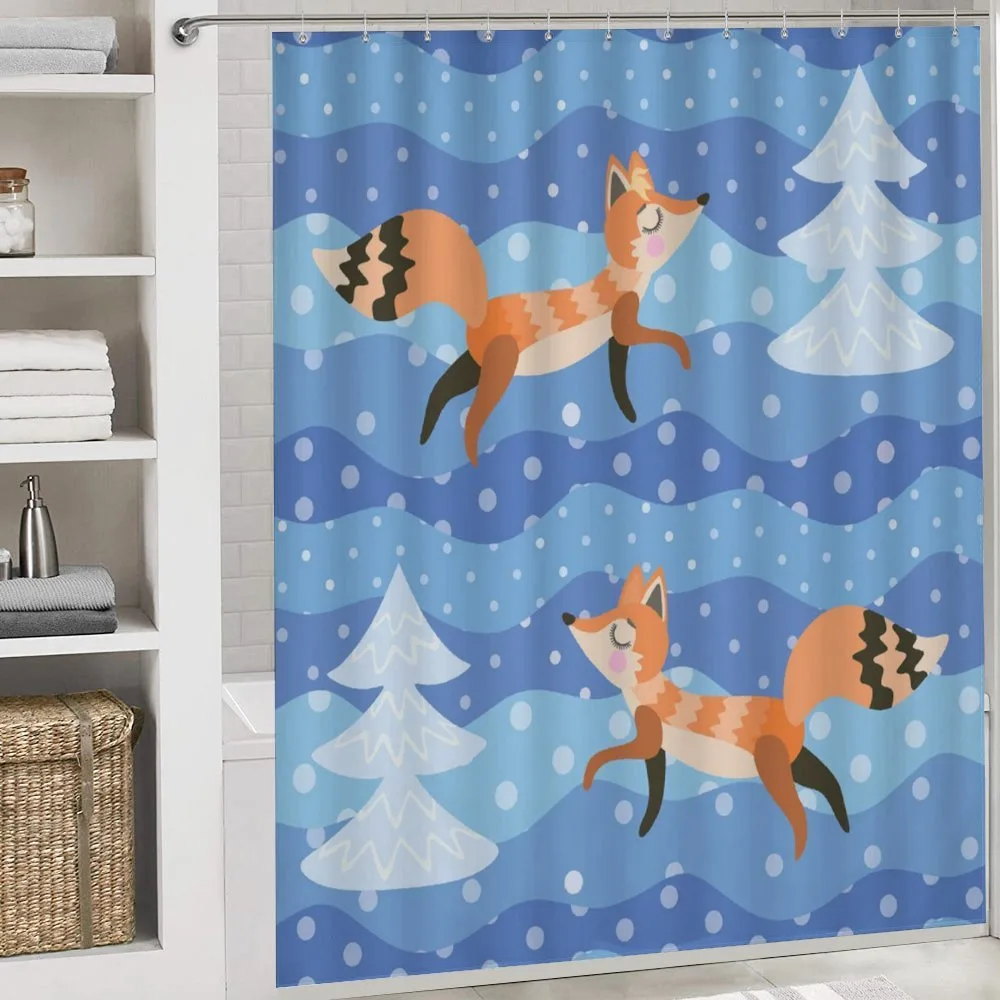 Winter Snowing Tree and Animal — Detail 4