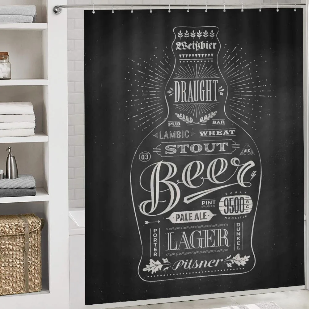 Beer Bottle Lettering — Detail 4