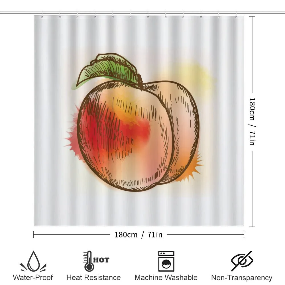 Fresh Fruit Sketch Art — Detail 2