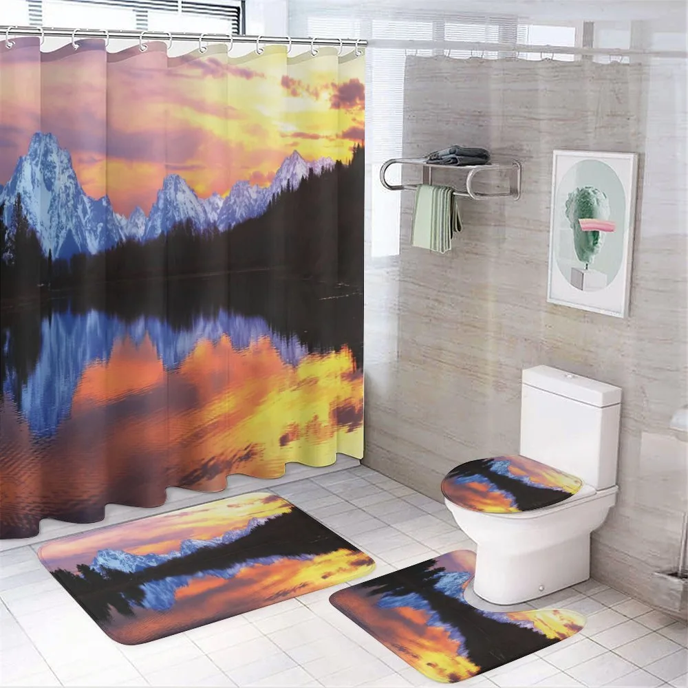 Grand Tetons View at Sunset — Your design