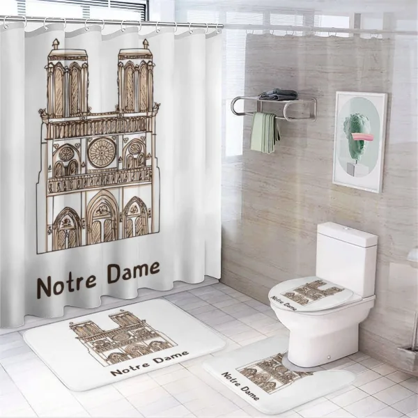 Landscape Art on a shower curtain
