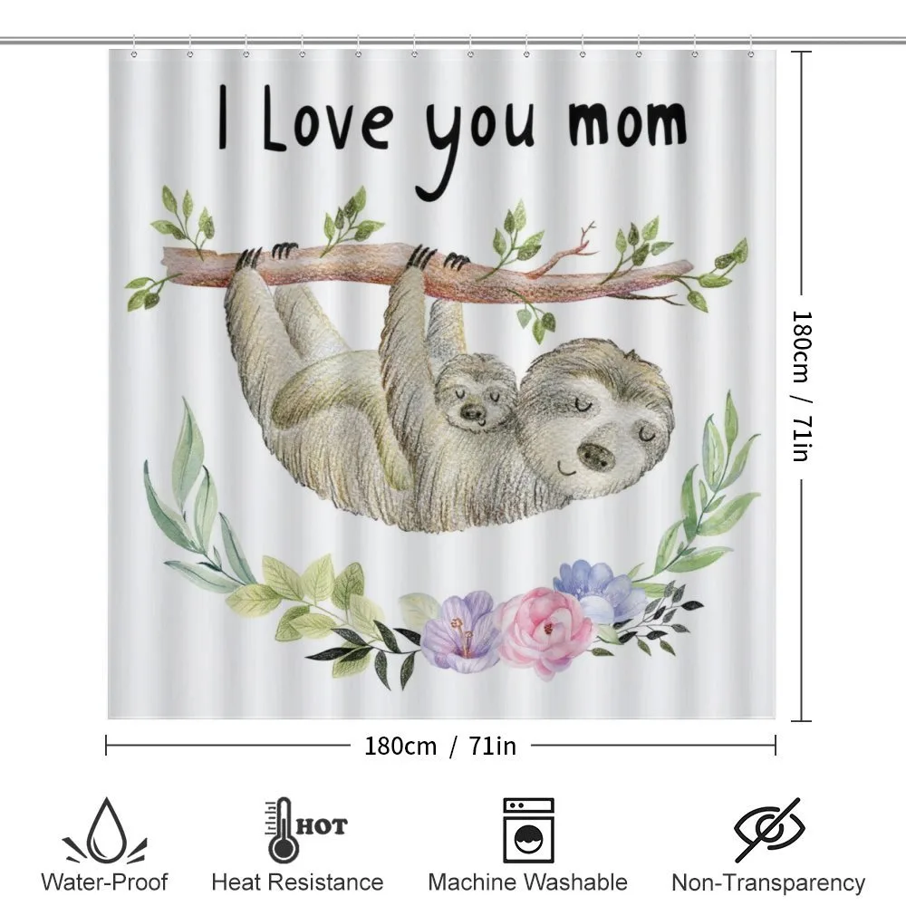 Mom Sloth and Baby — Detail 2
