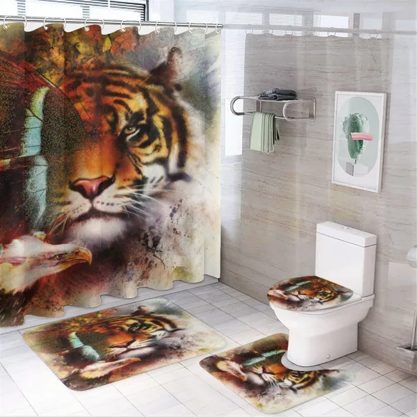 Nature Wildlife on a shower curtain