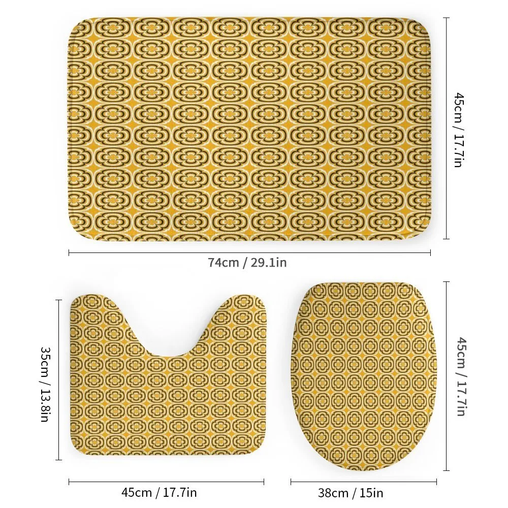 Retro Style Round Squares — Detail 1