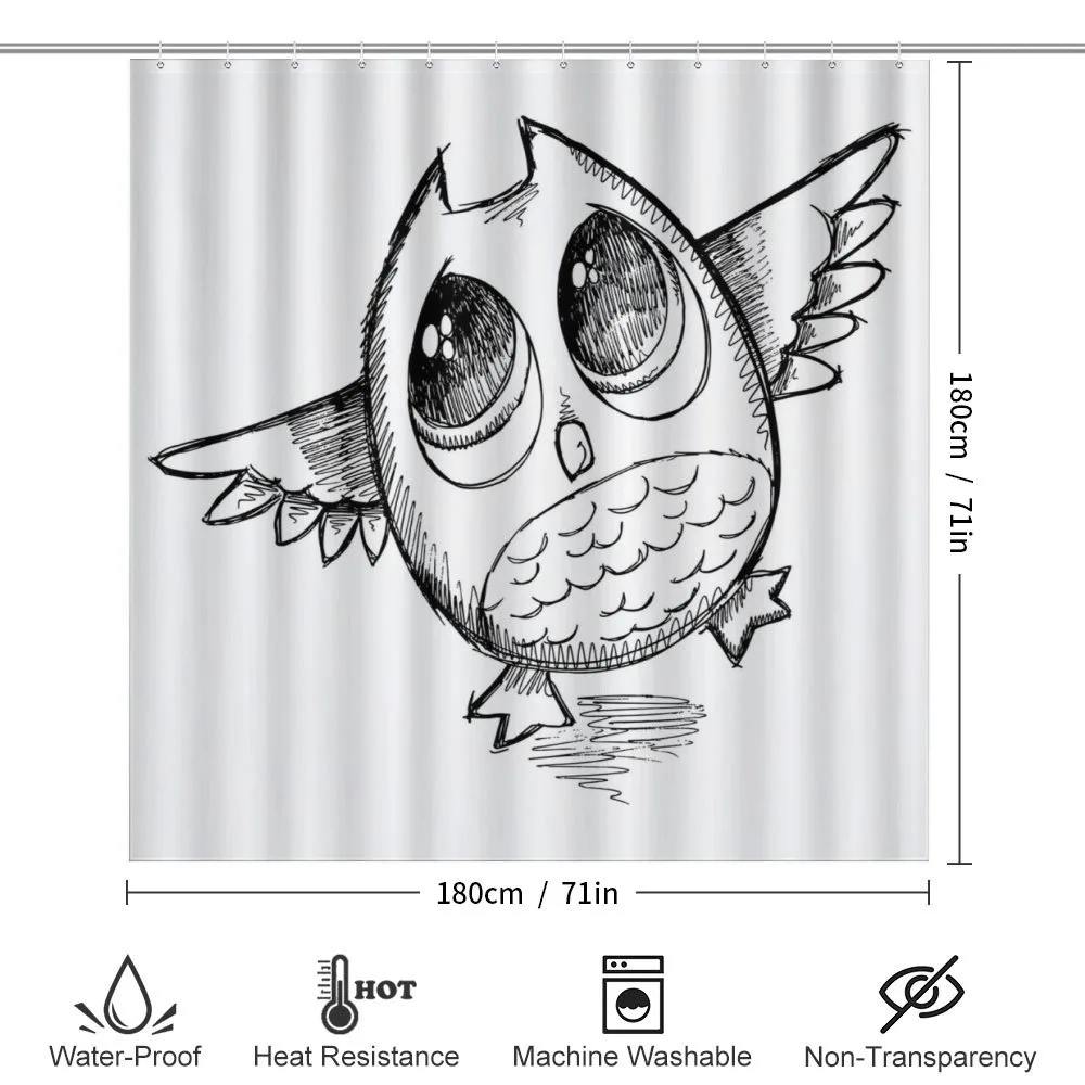 Sad Owl Animals — Detail 2