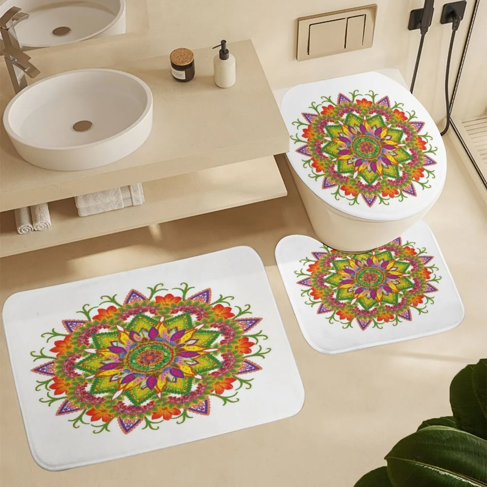 Vibrant Floral Mandala — Detail 5