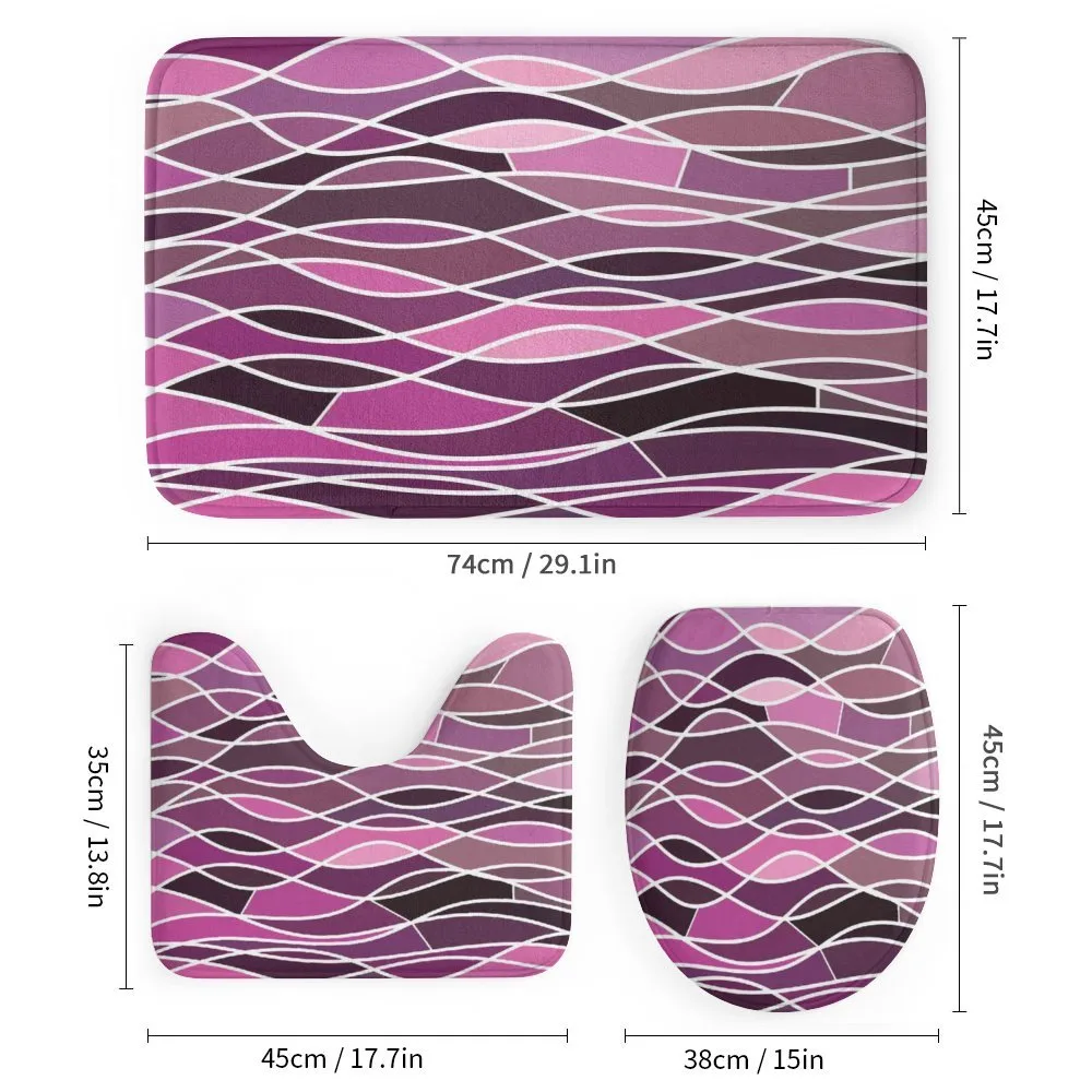 Wavy Stripes and Mosaic — Detail 1