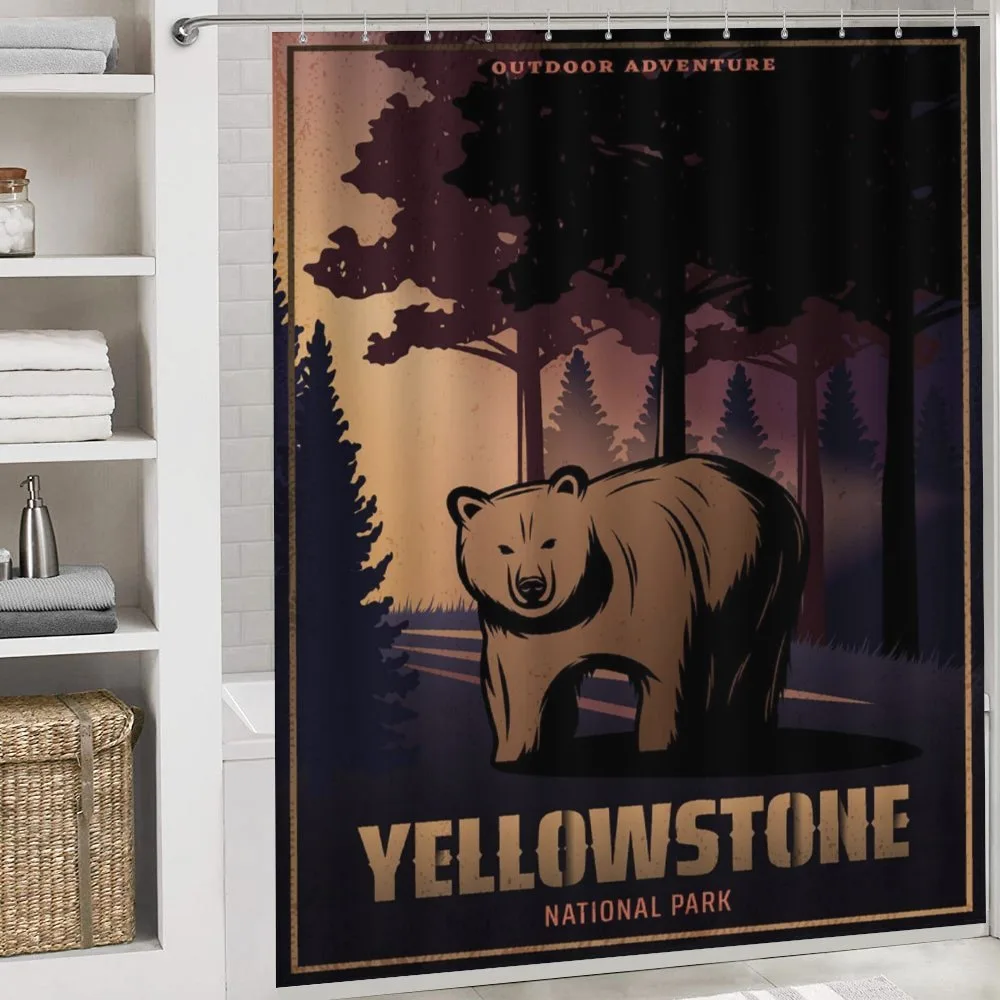 Bear at Yellowstone Forest — Detail 4