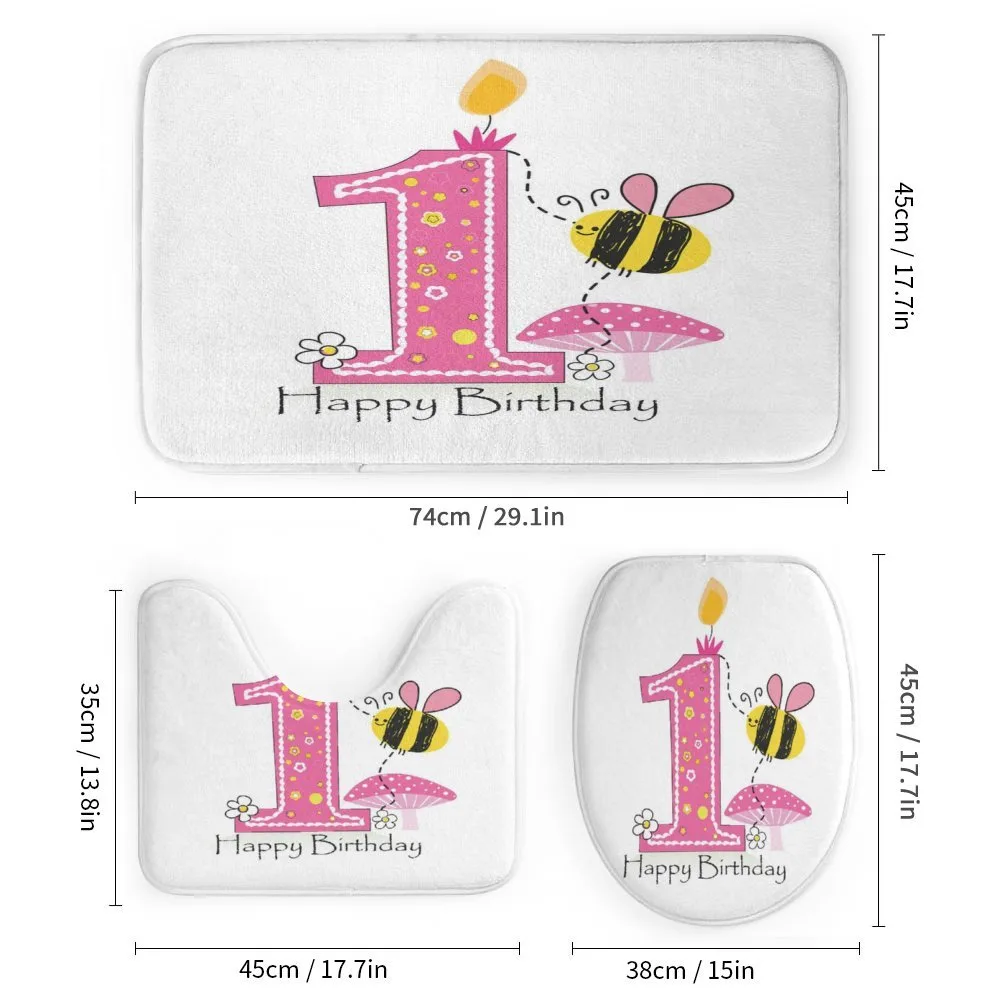 Bees Party Cake Candle — Detail 1