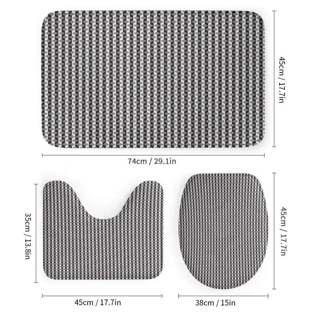 Chevron Zigzags Cubes — Detail 1