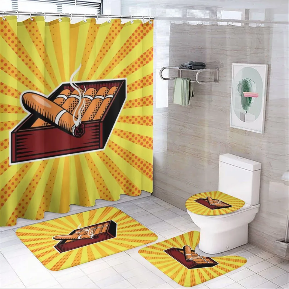 Cigar Box in Pop Art Style — Your design