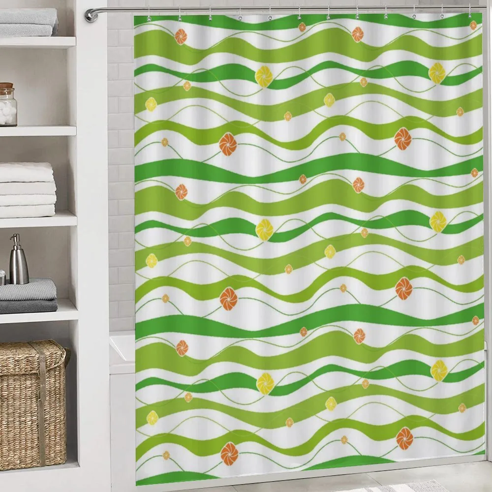 Colorful Wavy Bands — Detail 4