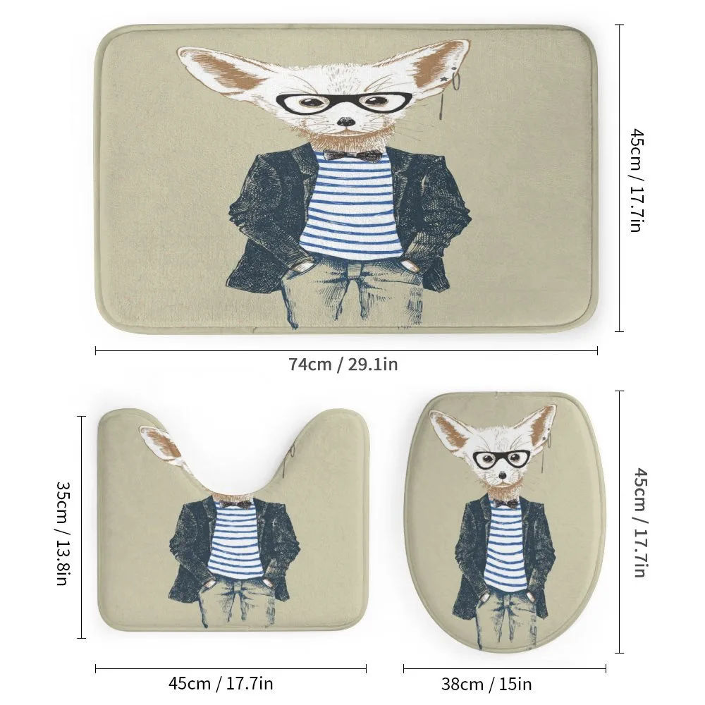 Cool Fennec with Earrings — Detail 1