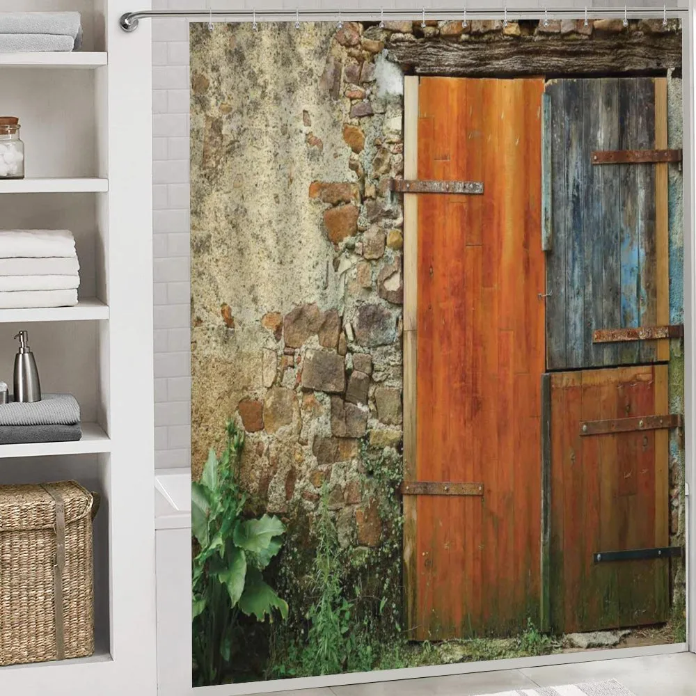 Old French Wooden Door — Detail 4