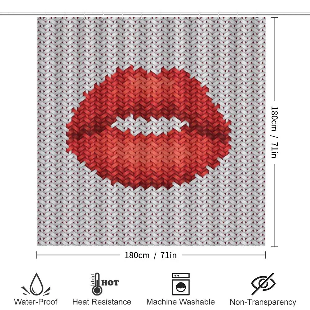 Retro Effect Lips Design — Detail 2