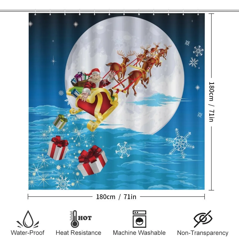 Santa Deer and Gifts — Detail 2