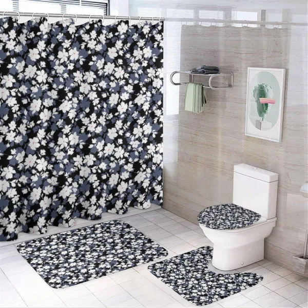 Vintage Blossoms on a shower curtain