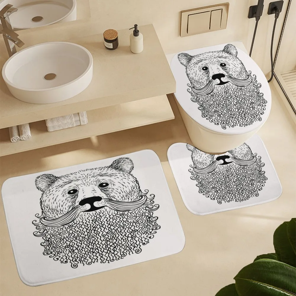Doodle Bear with Beard — Detail 5