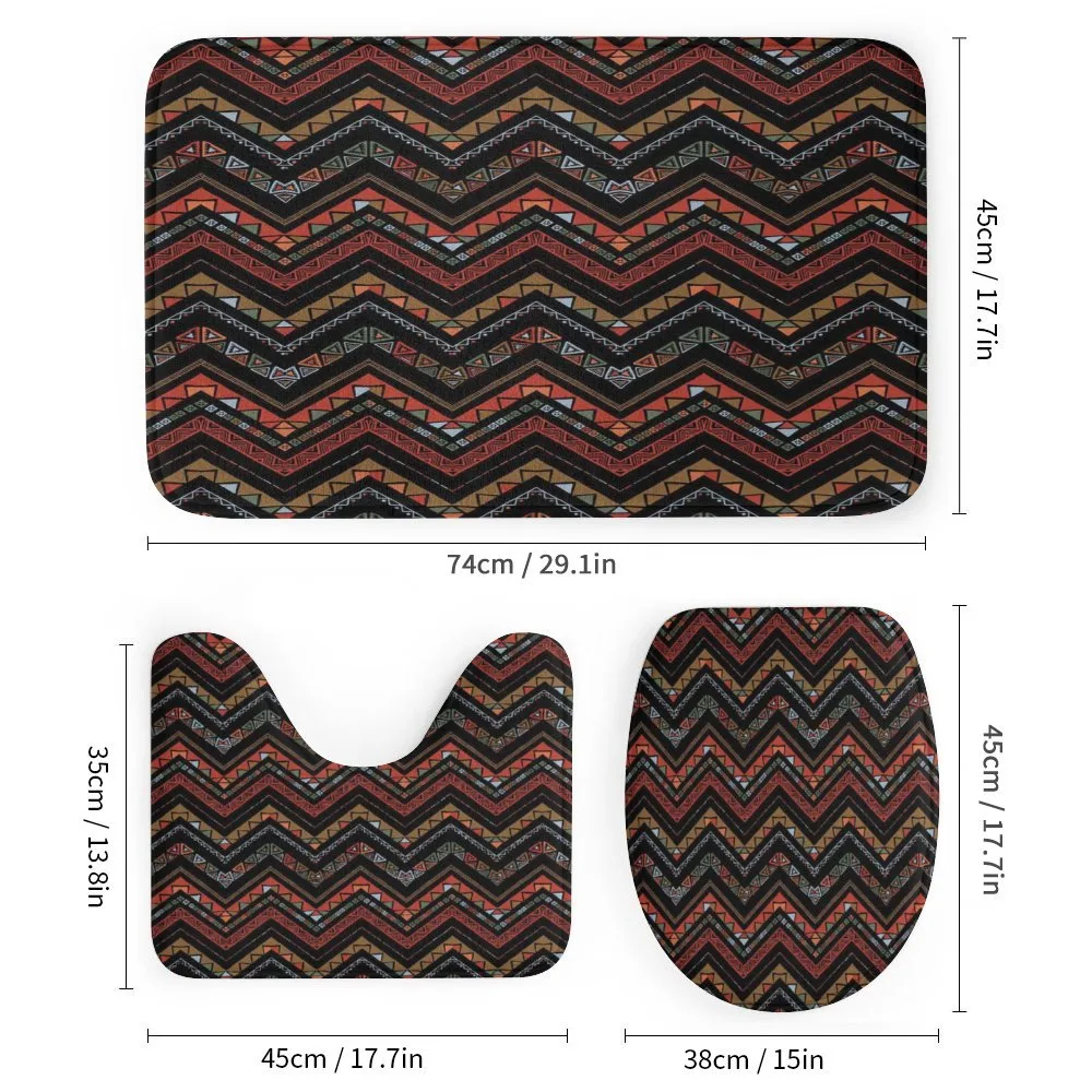 Ethnical Zigzag Chevron Art — Detail 1