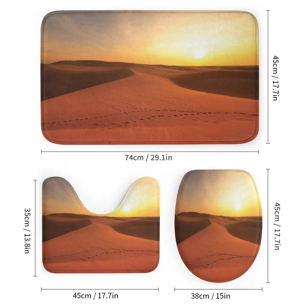 Footprints on Sand Dunes — Detail 1