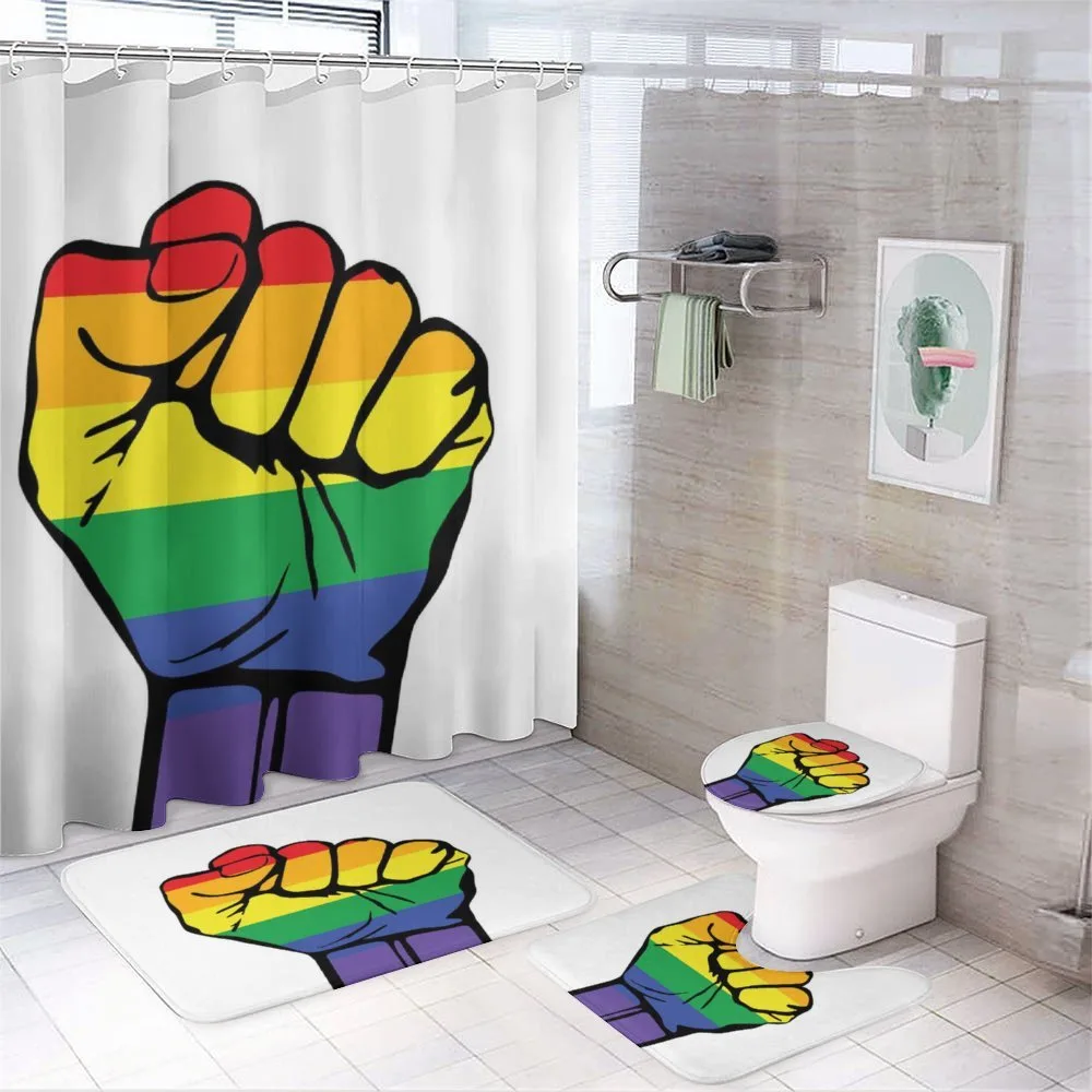 Gay Rights Rainbow Fist LQBT — Your design