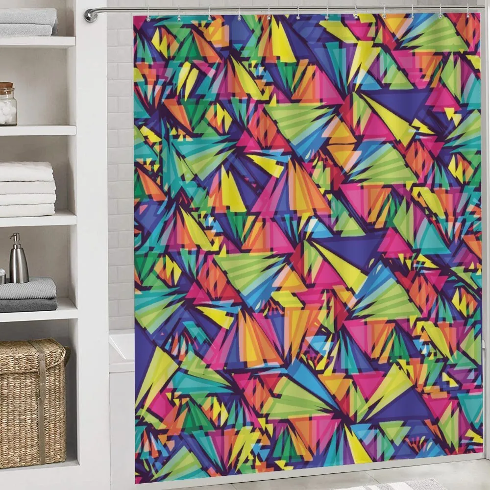 Geometric Triangles Art — Detail 4