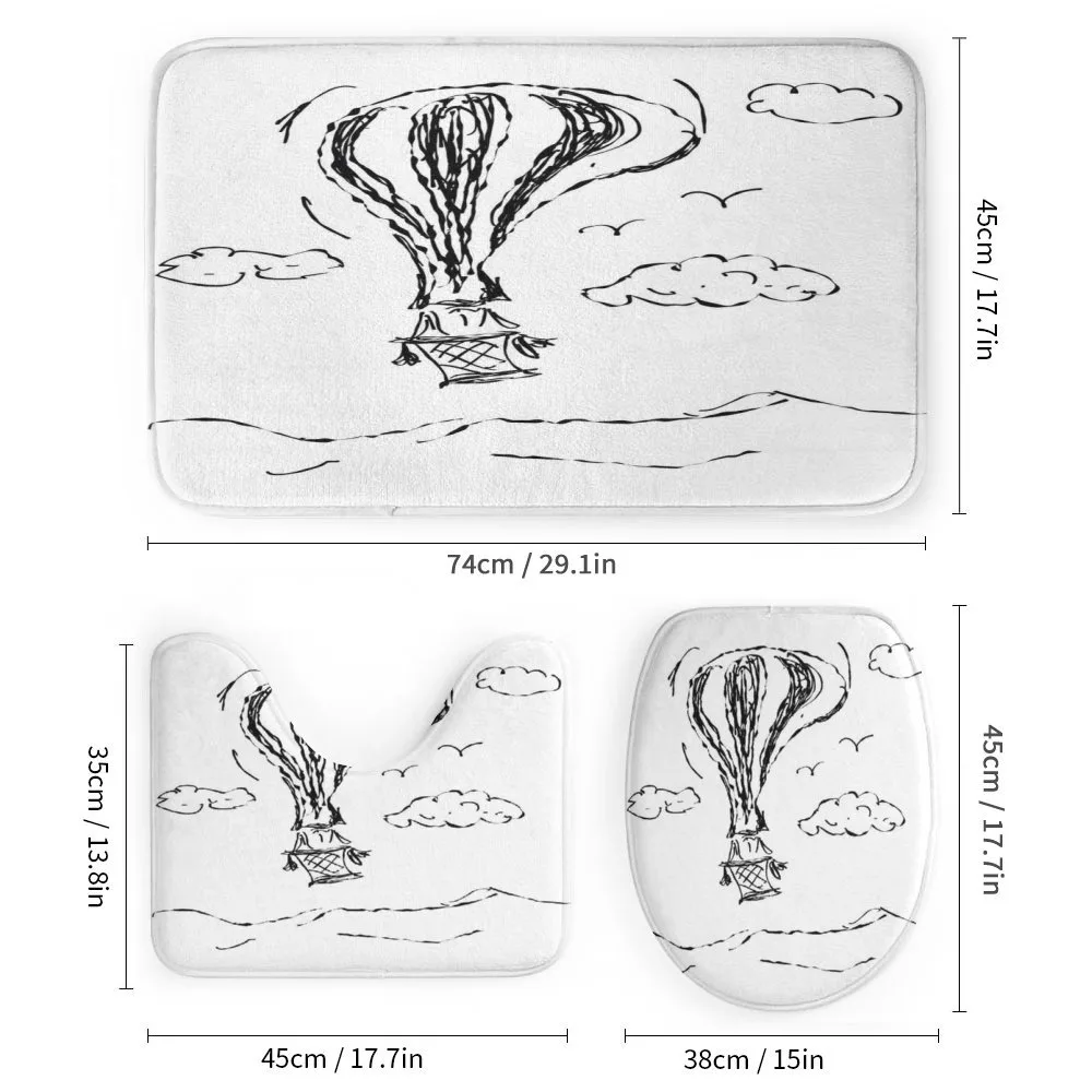 Hot Air Balloon Clouds — Detail 1