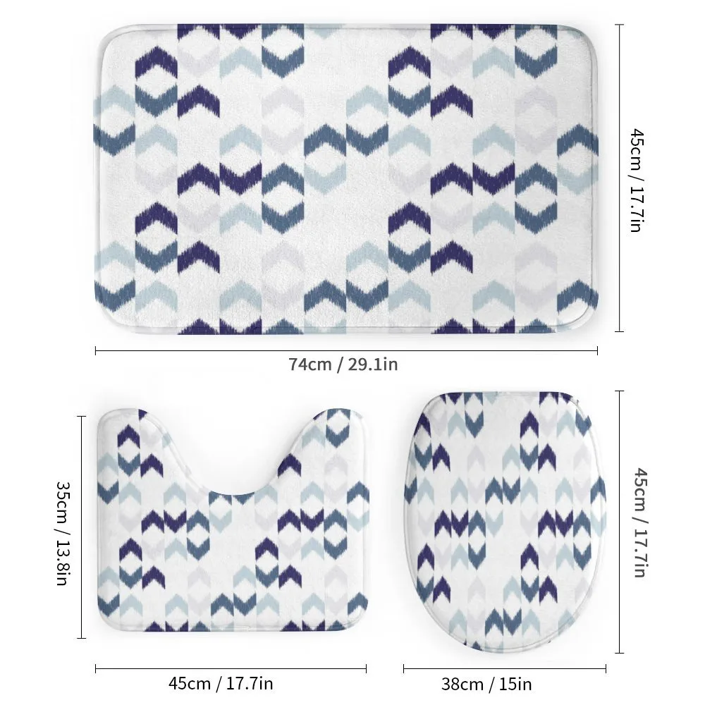Ikat Chevron Zig Zag — Detail 1