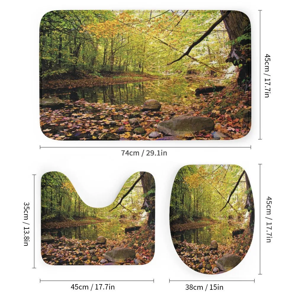 Pine River in Autumn — Detail 1