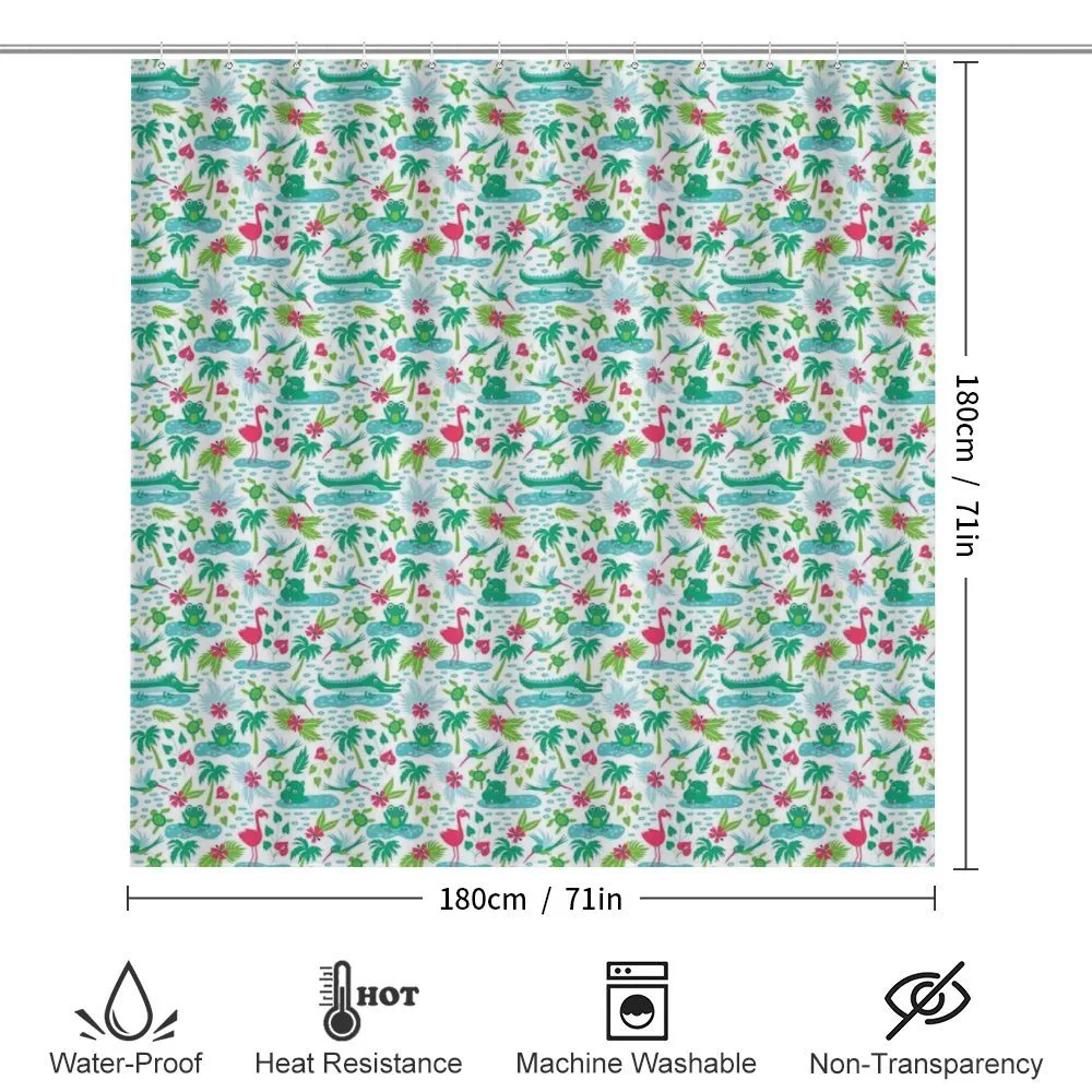 Tropical Animals Pattern — Detail 2