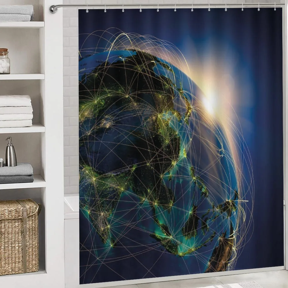 Vivid Globe Space Network — Detail 4