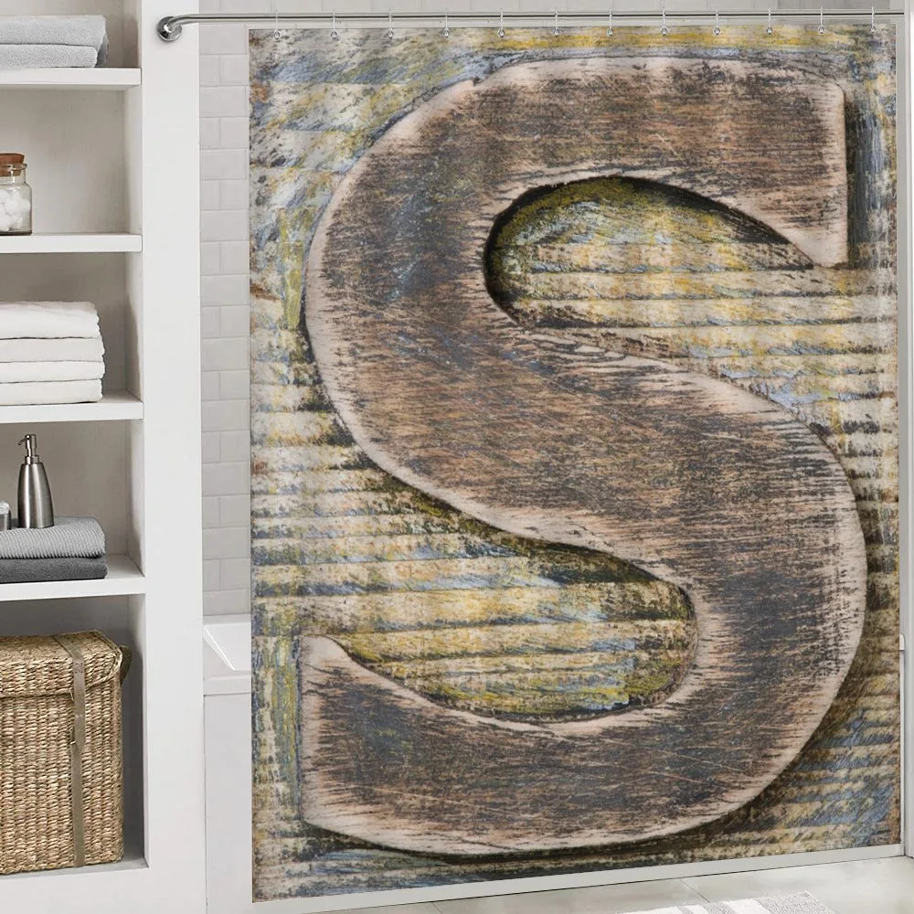 Wooden Block S Font — Detail 4