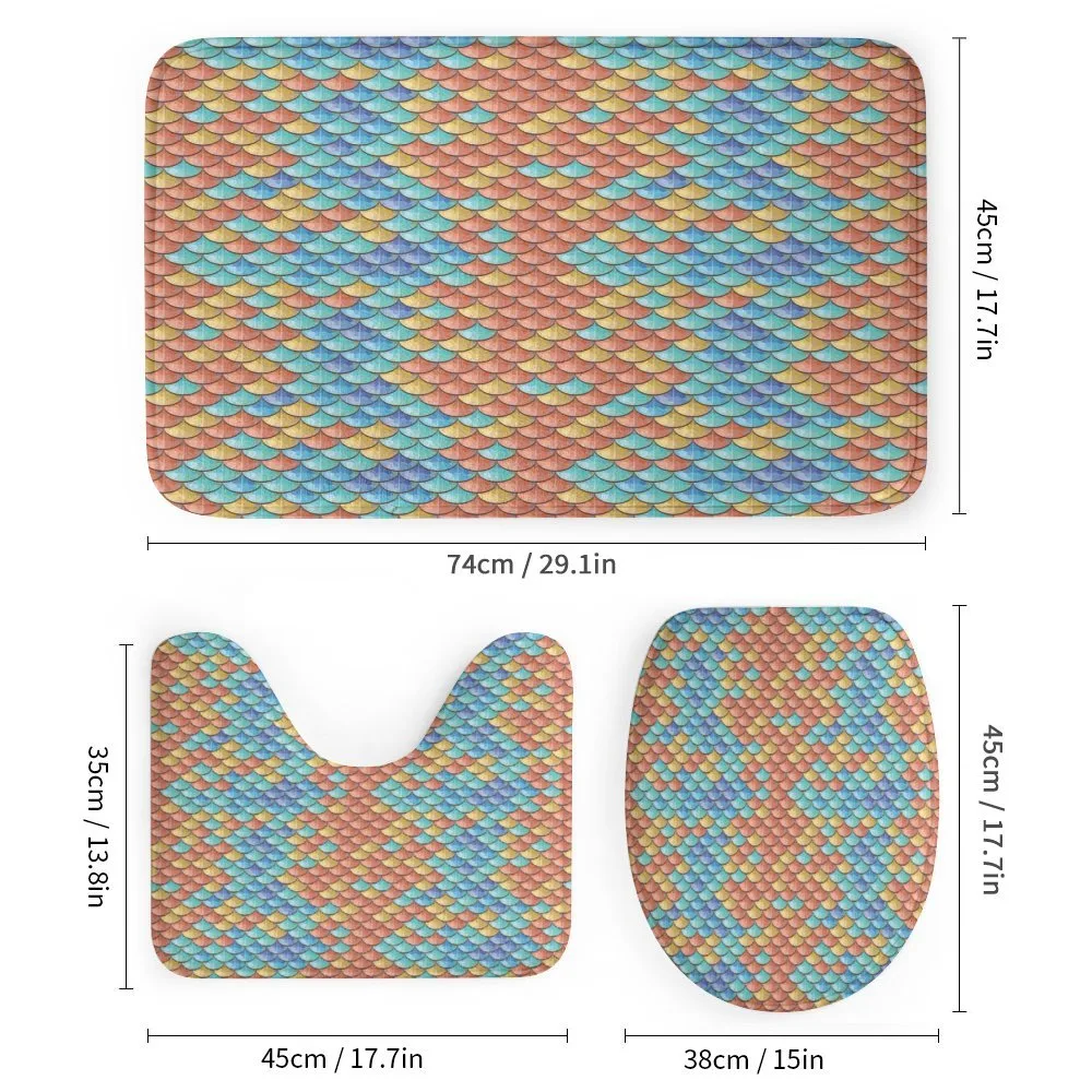 Abstract Mermaid Pattern — Detail 1