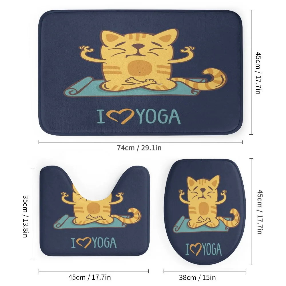 Cat Lotus Position — Detail 1